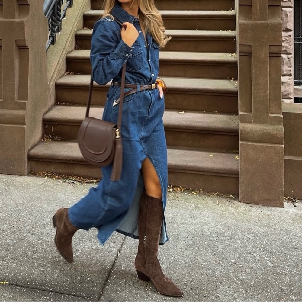 Steve Madden Blue Denim Dress!